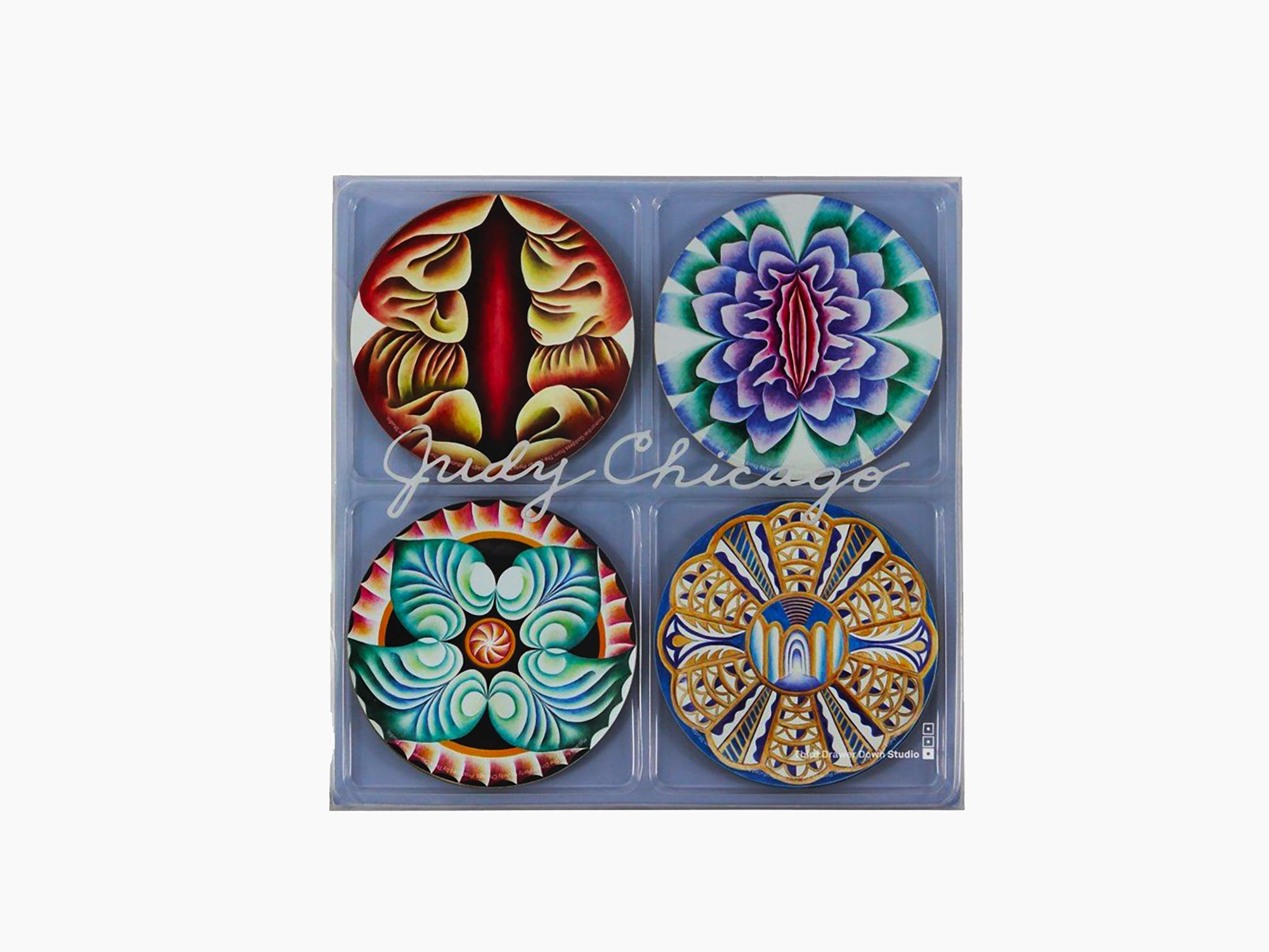 Judy Chicago - Set of Four Coasters