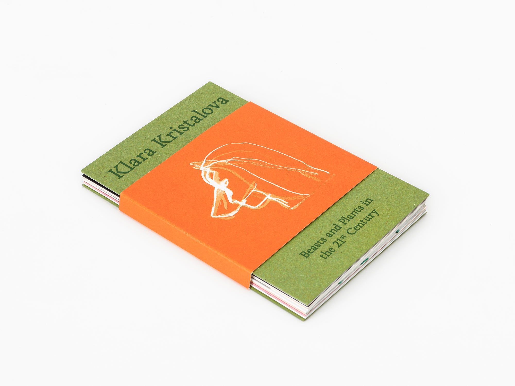 Klara Kristalova - "Beasts and Plants in the 21th Century" Leporello