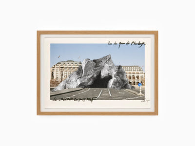 JR - La Caverne du Pont-Neuf, vue depuis le quai de l'Horloge, Paris, France, 2026