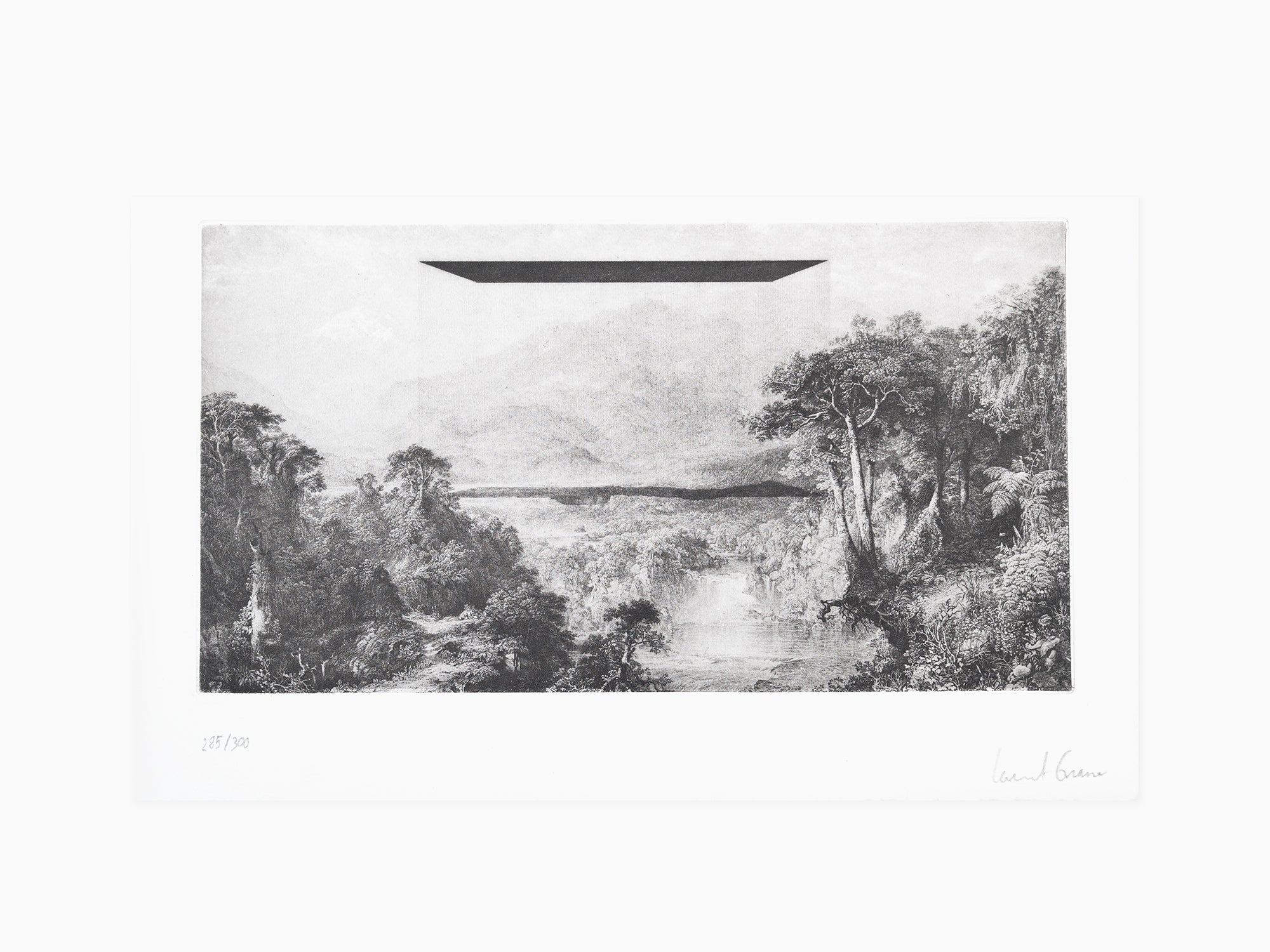 Laurent Grasso - Studies into the Past (Orchid Island) - Etching