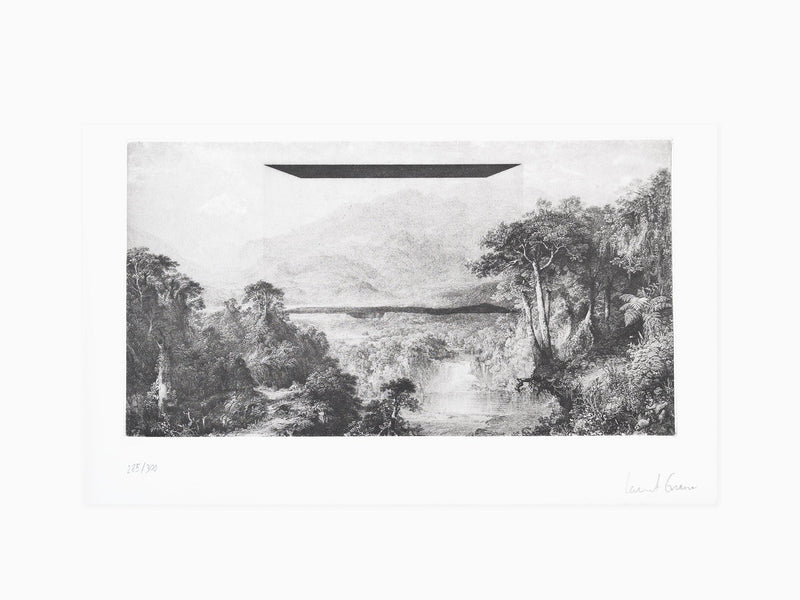 Laurent Grasso - Studies into the Past (Orchid Island) - Etching
