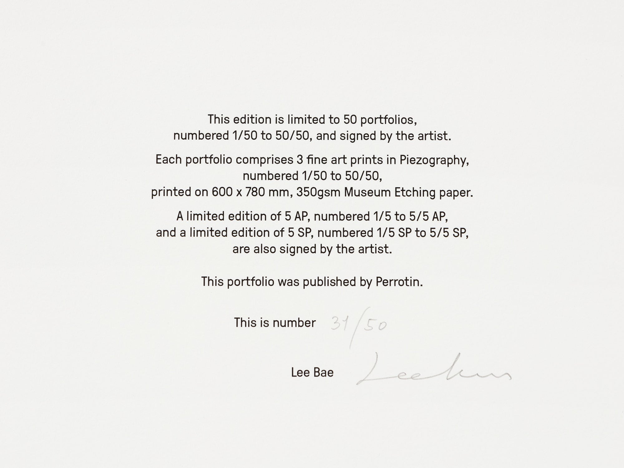 Lee Bae - "Constellation" Portfolio