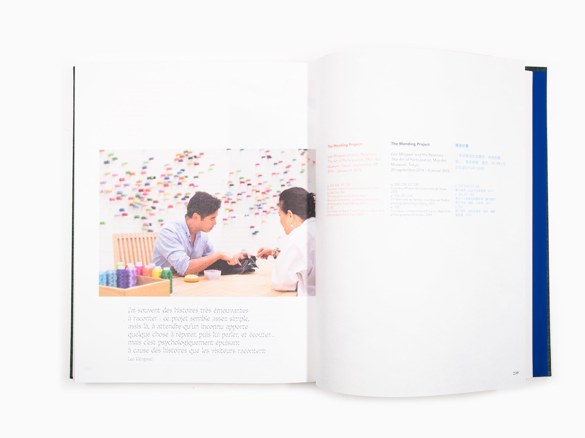 Lee Mingwei - 9 Histoires / 9 Stories