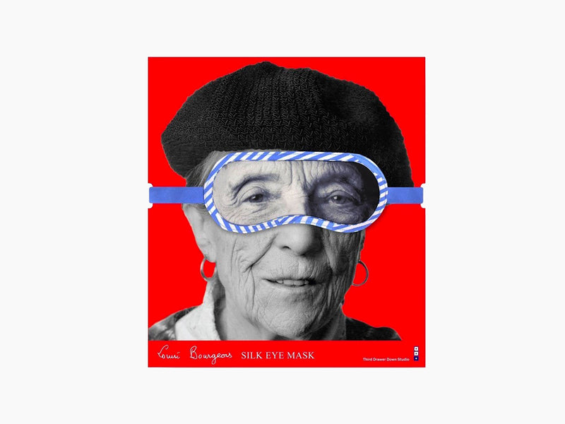 Louise Bourgeois - Silk Portrait Eye Mask