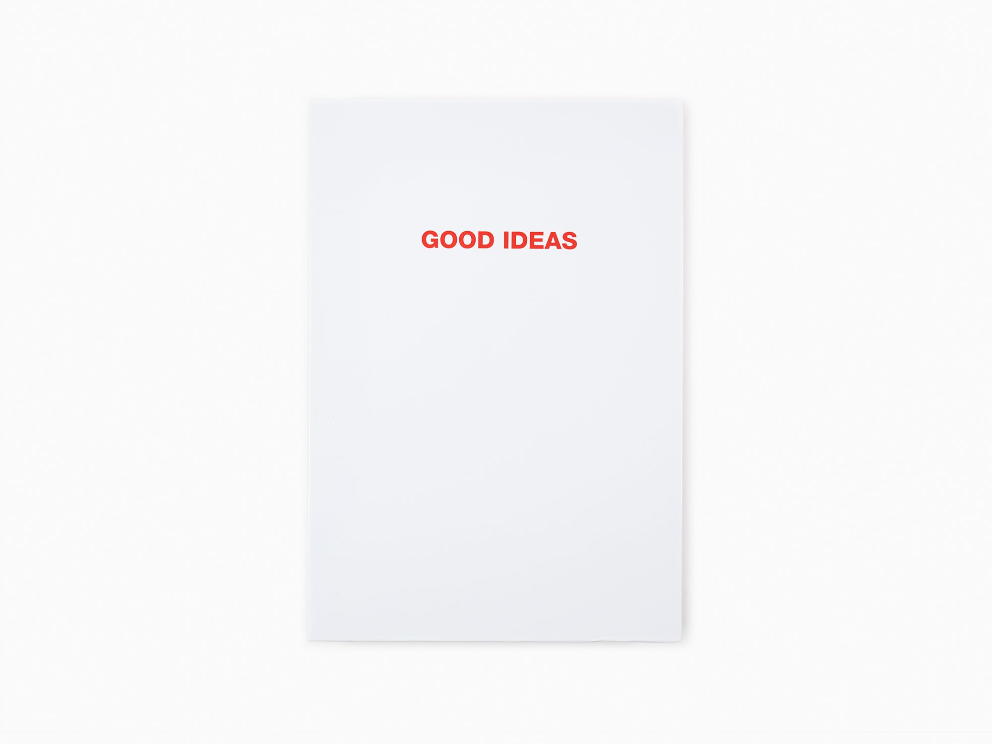 Marina Abramovic - Bad Ideas / Good Ideas Notebook
