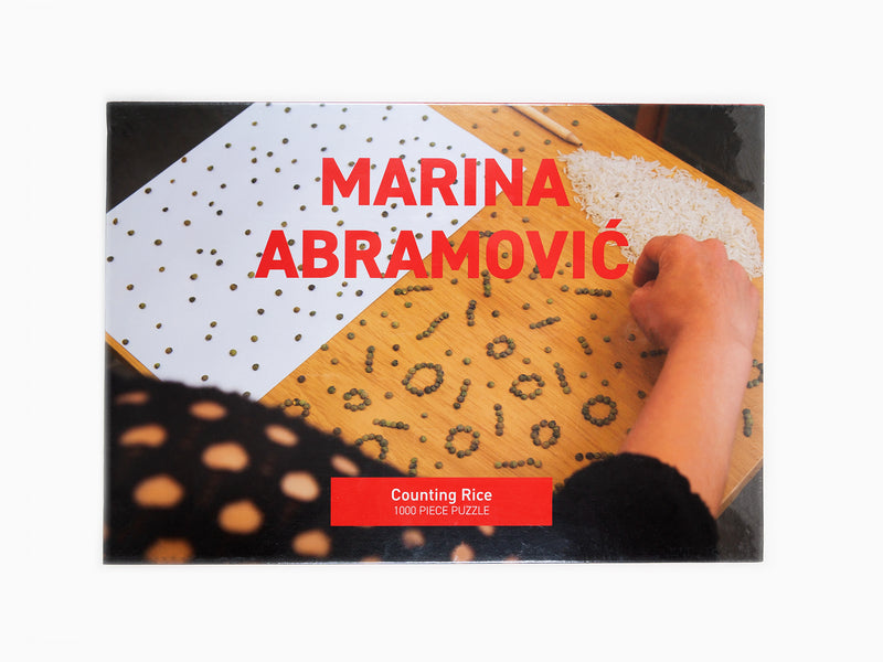 Marina Abramovic - Counting Rice Puzzle