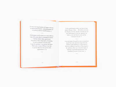 Marina Abramovic - Abramovic-isms