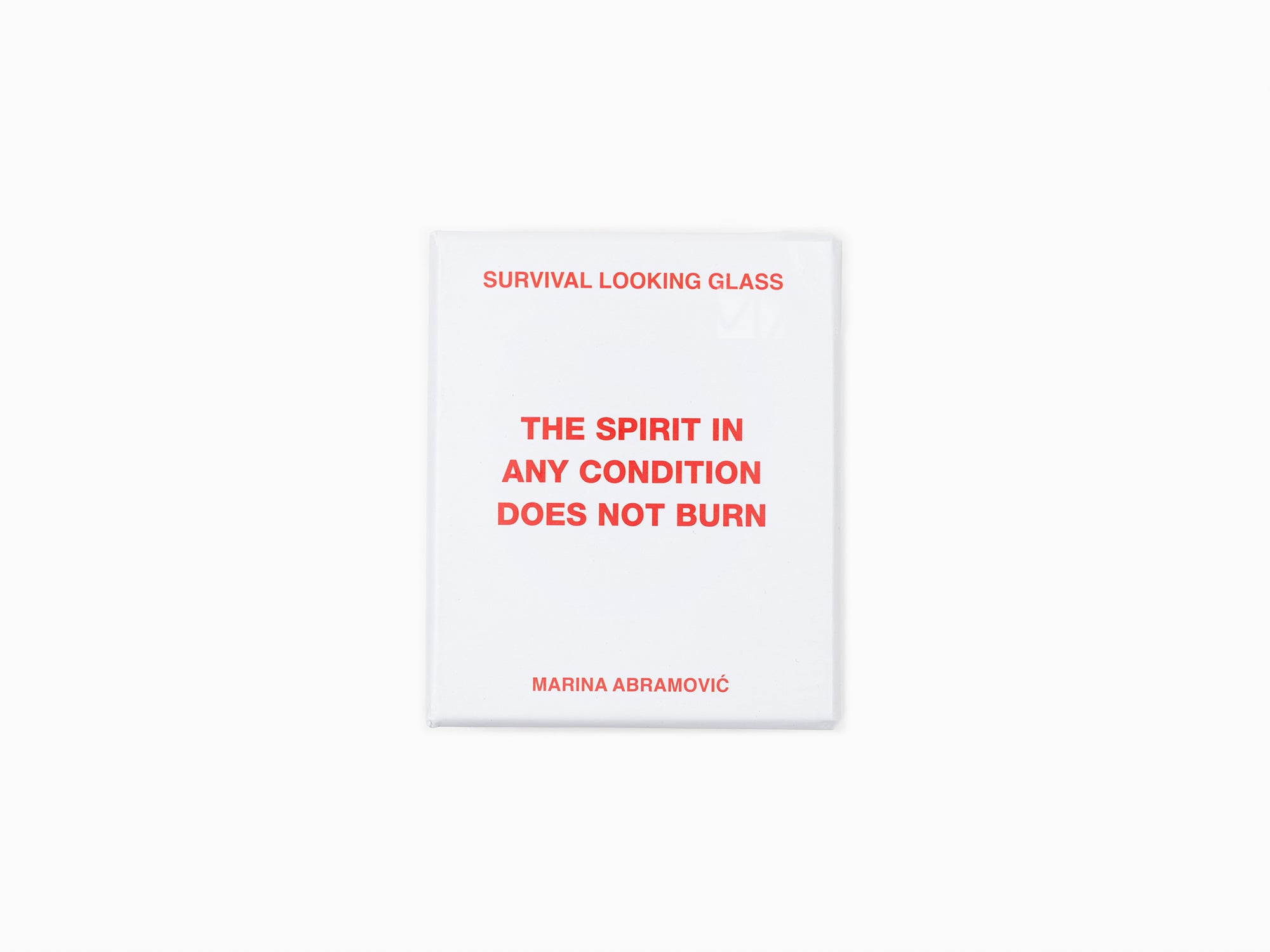Marina Abramovic - Survival Looking Glass