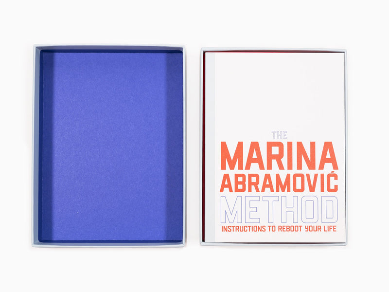 The Marina Abramovic method Instruction Cards to Reboot Your Life