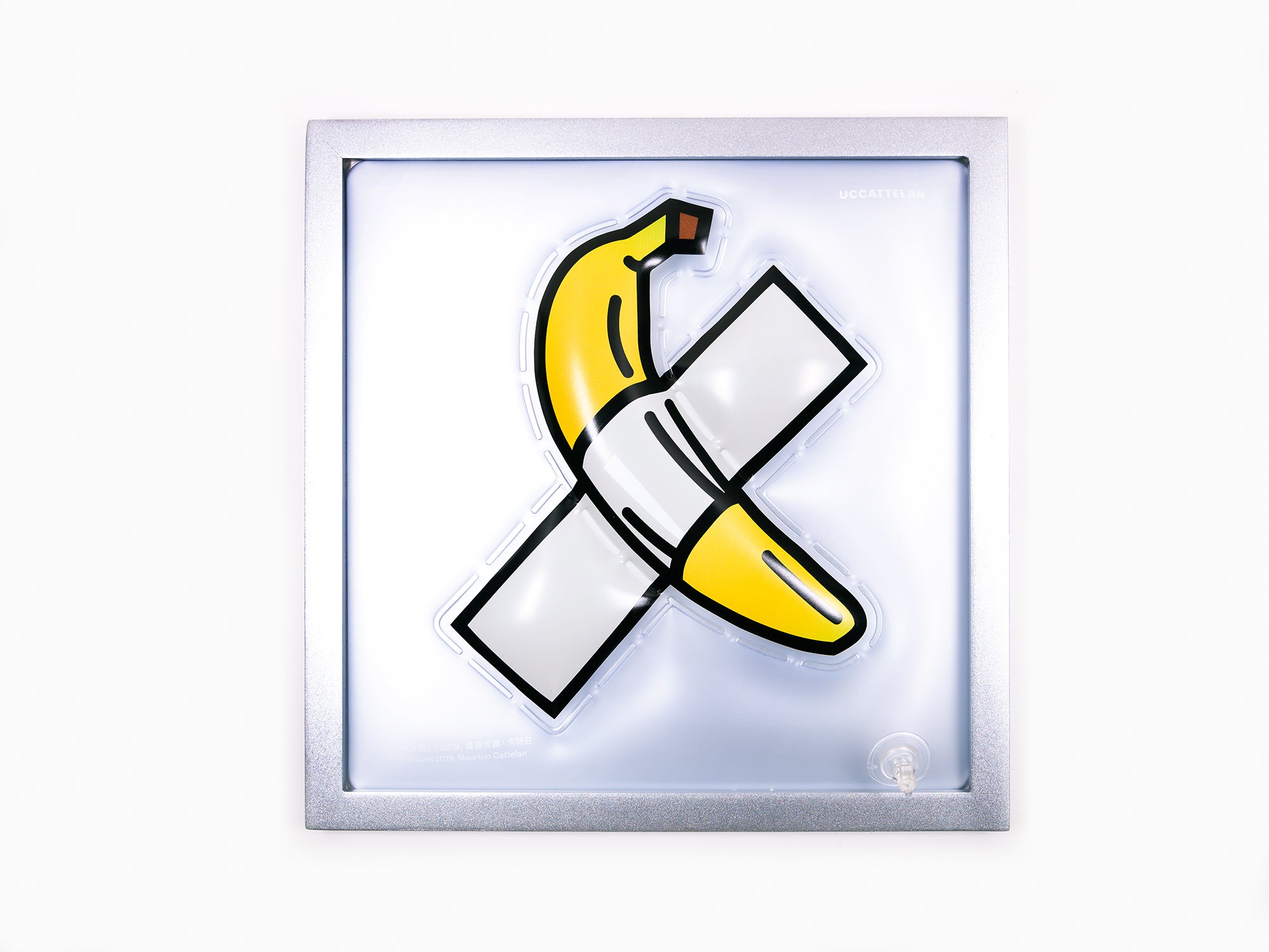 Maurizio Cattelan - "Comedian" Inflatable Poster