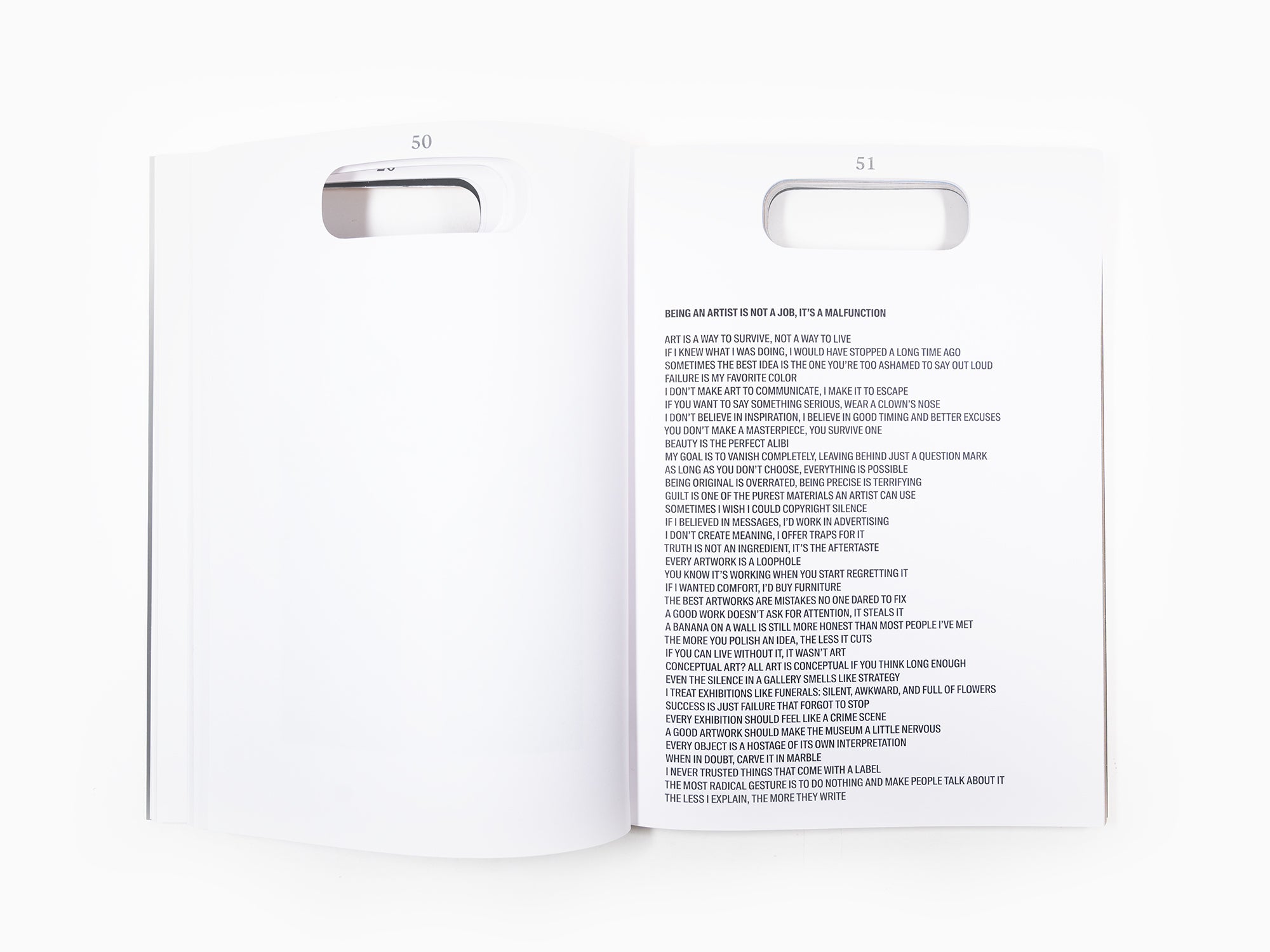 Maurizio Cattelan - Sussurro