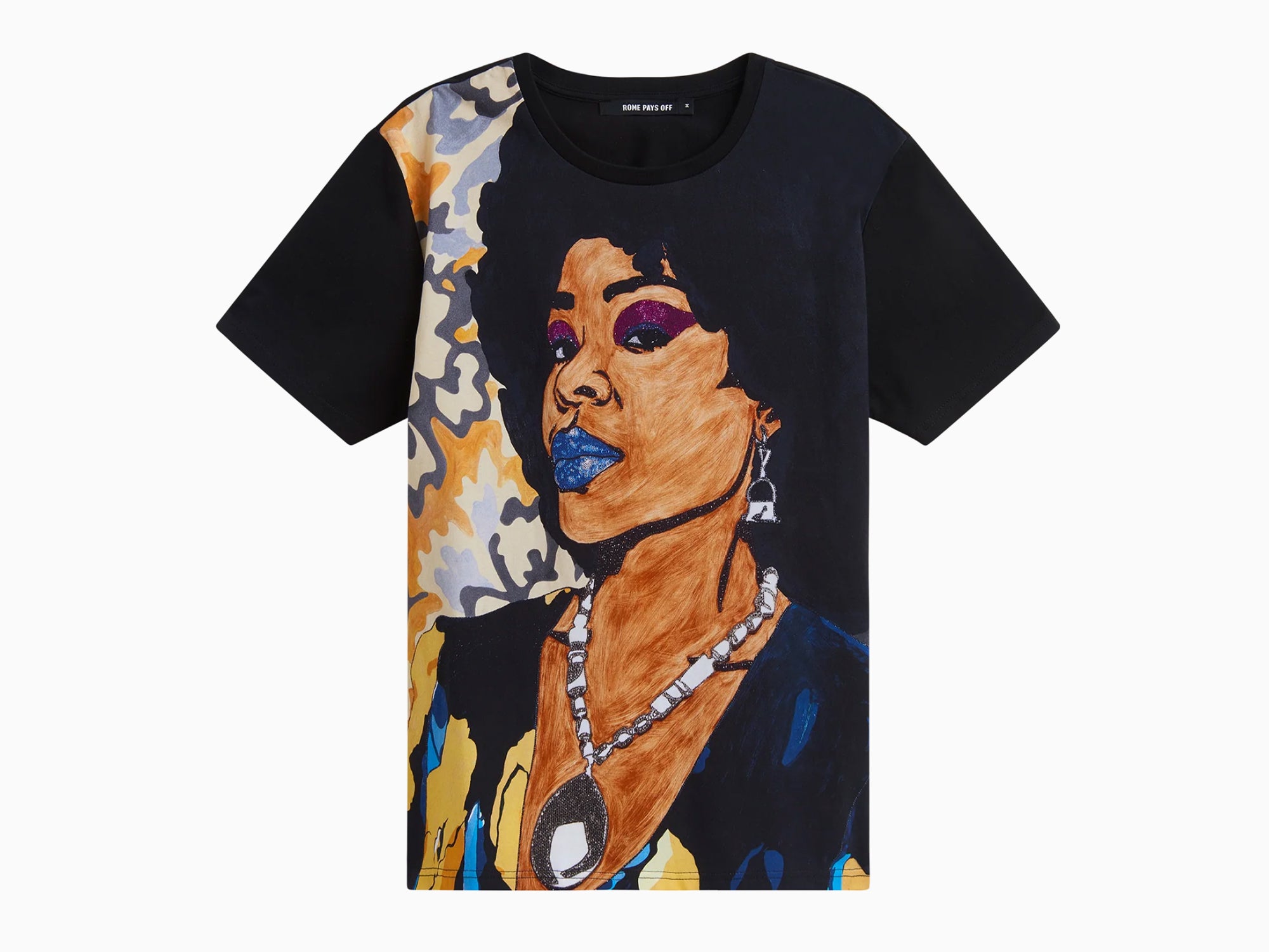 Mickalene Thomas - “Din, une très belle négresse #1” Unisex T-shirt