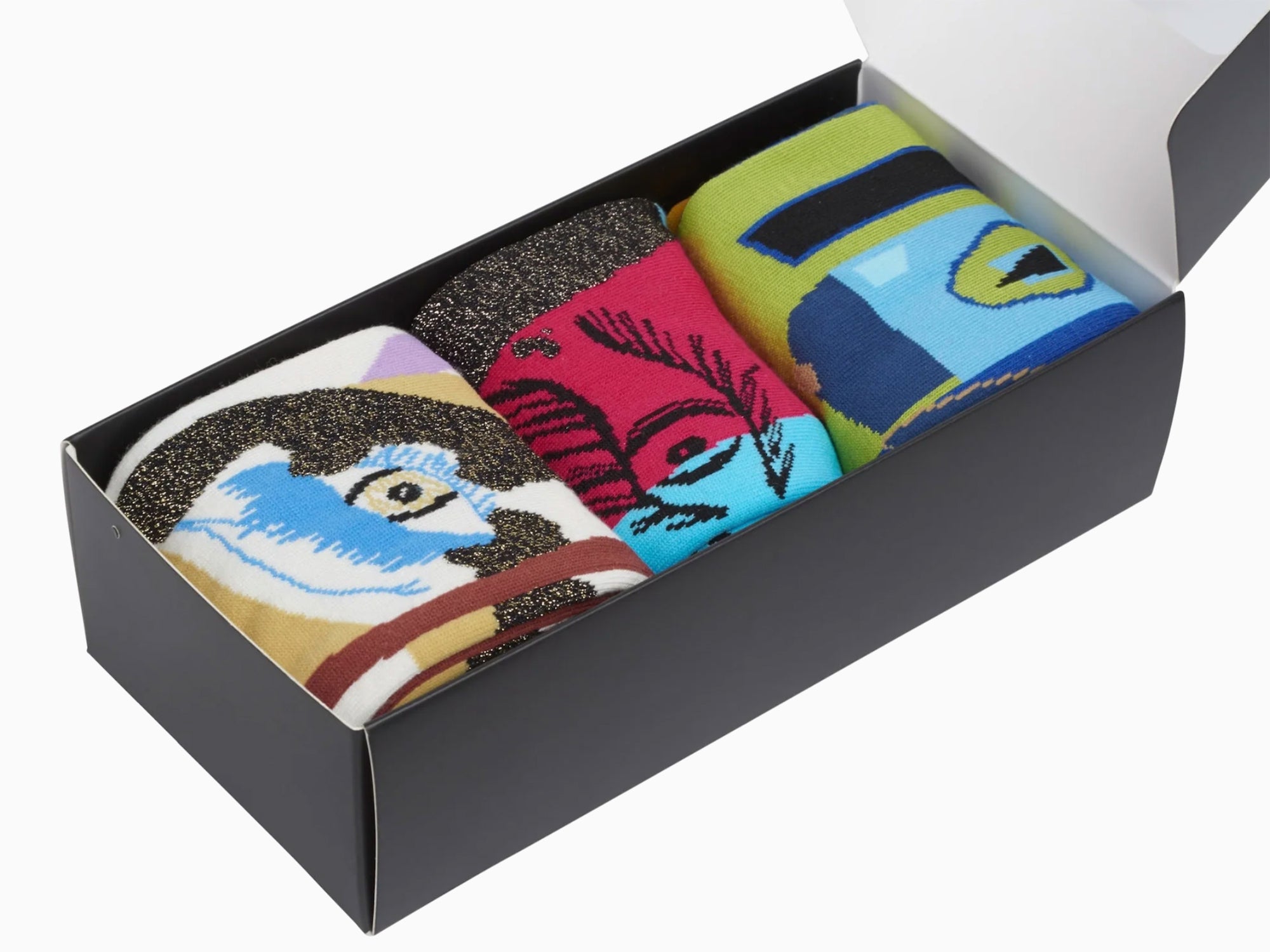 Mickalene Thomas - Knit Socks Box, Set of 3