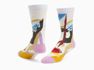 Mickalene Thomas - “Untitled #3” Jacquard Knit Socks