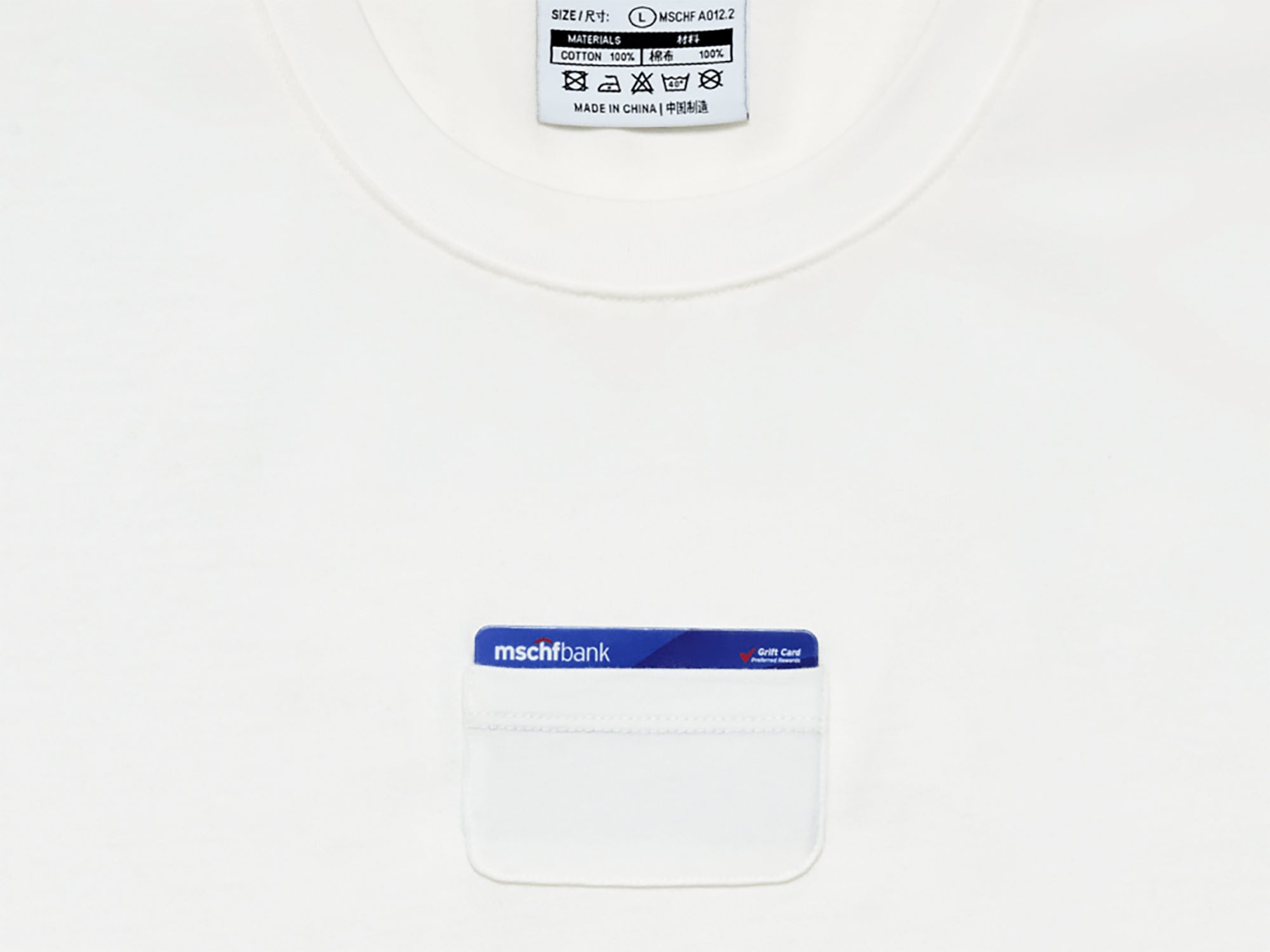 MSCHF - Credit Card Pocket Tee
