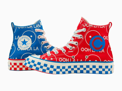 NINA CHANEL ABNEY X CONVERSE CHUCK 70 (RED/BLUE)