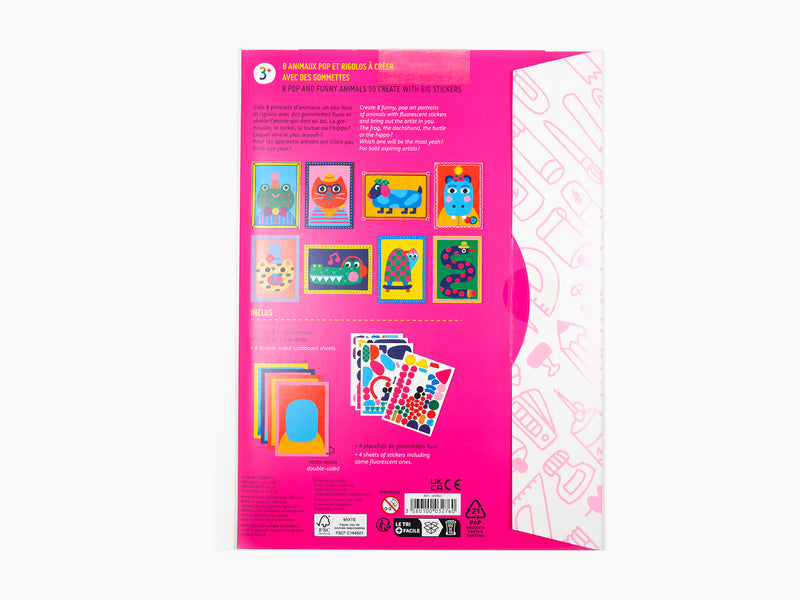 Omy x Gallimard Jeunesse - "Les Ateliers" - Crazy Animals