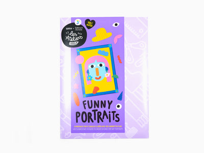 Omy x Gallimard Jeunesse - "Les Ateliers" - Funny portraits