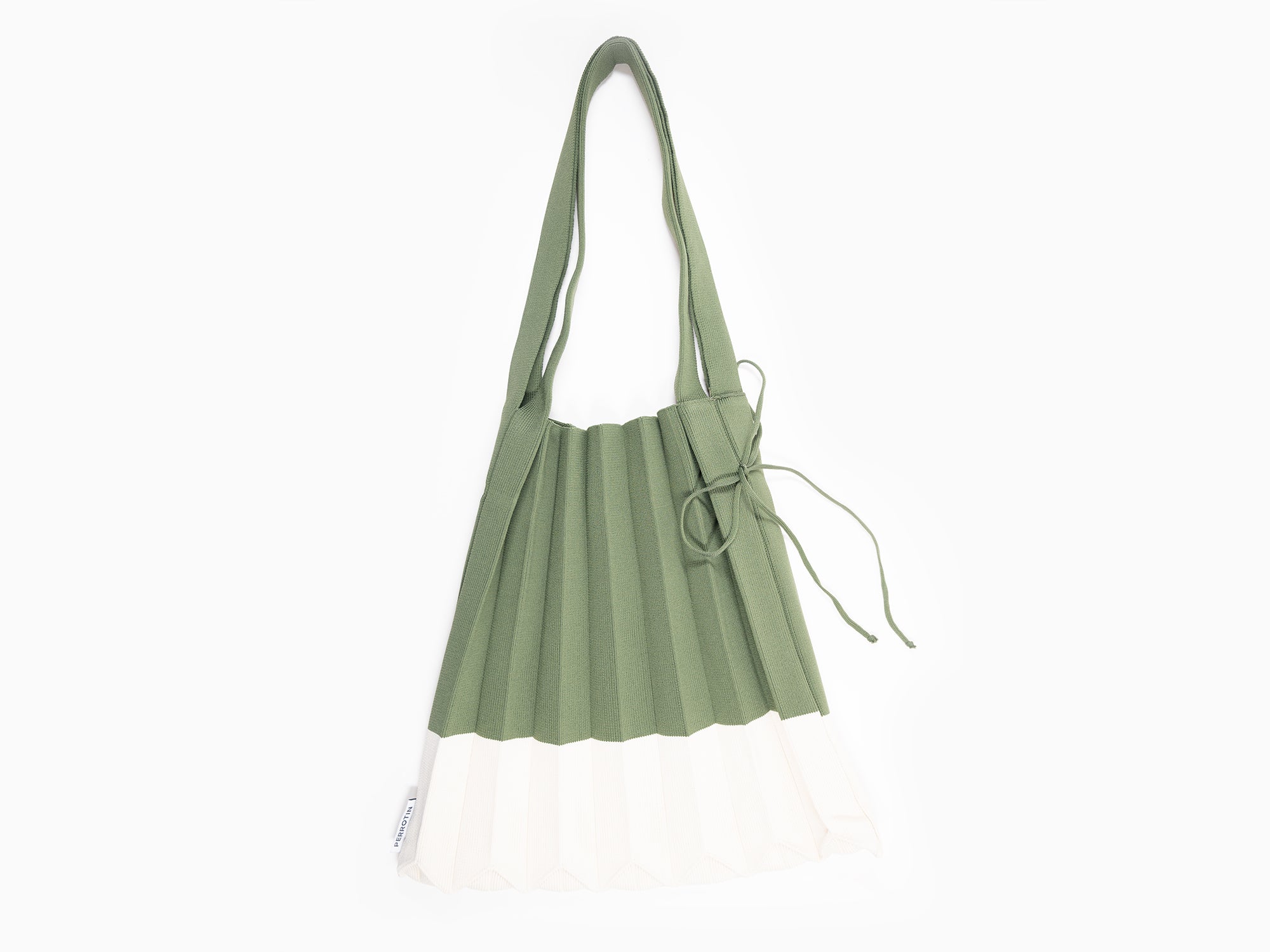 Perrotin - Pleated Knit Bag