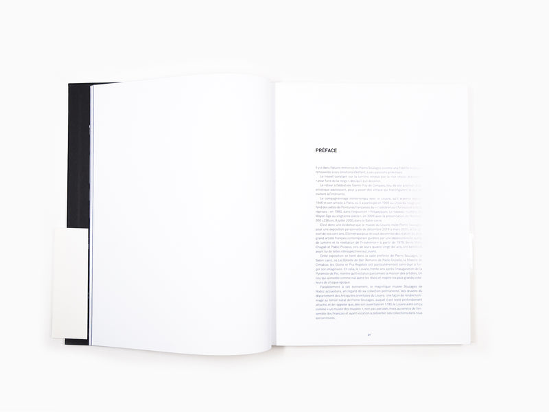 Catalogue de l'exposition « Soulages au Louvre »