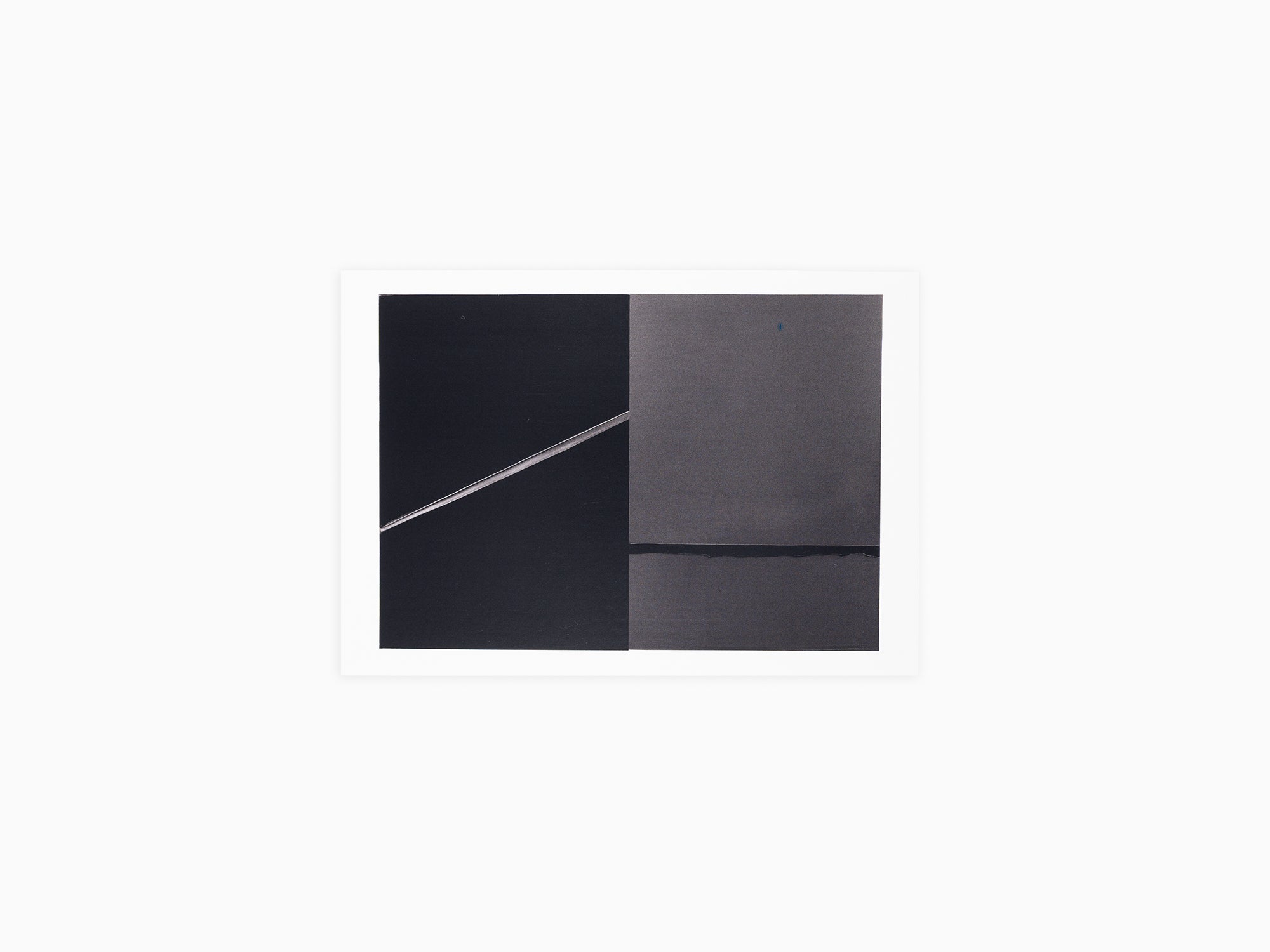 Pierre Soulages - « Peinture 222 x 314 cm, 24 février 2008 » Carte postale