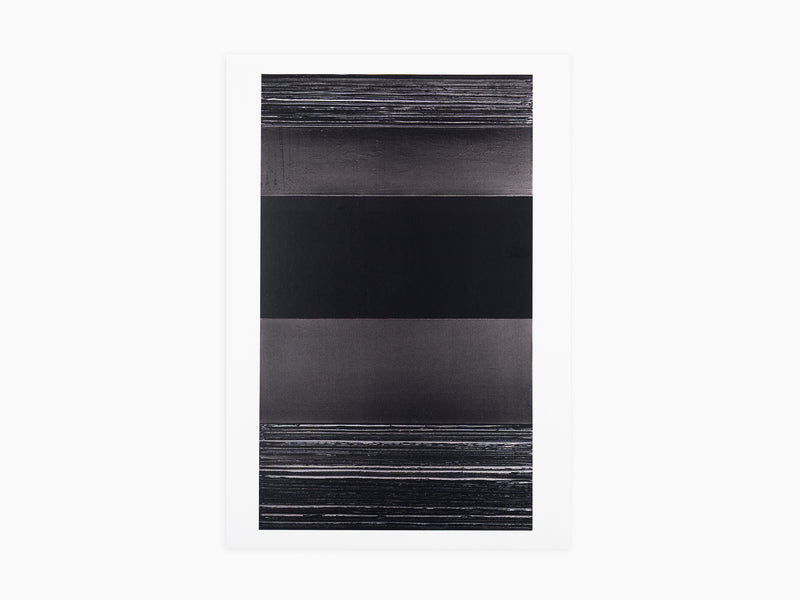 Pierre Soulages - « Peinture 304 x 181 cm, 9 décembre 2007 » Carte postale
