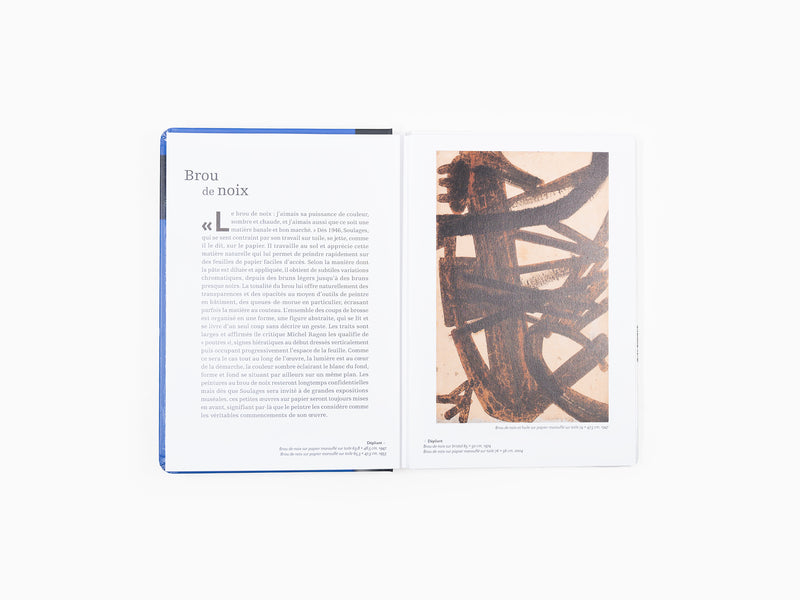 Pierre Soulages - Une autre lumière, peintures sur papier (catalogue d'exposition)