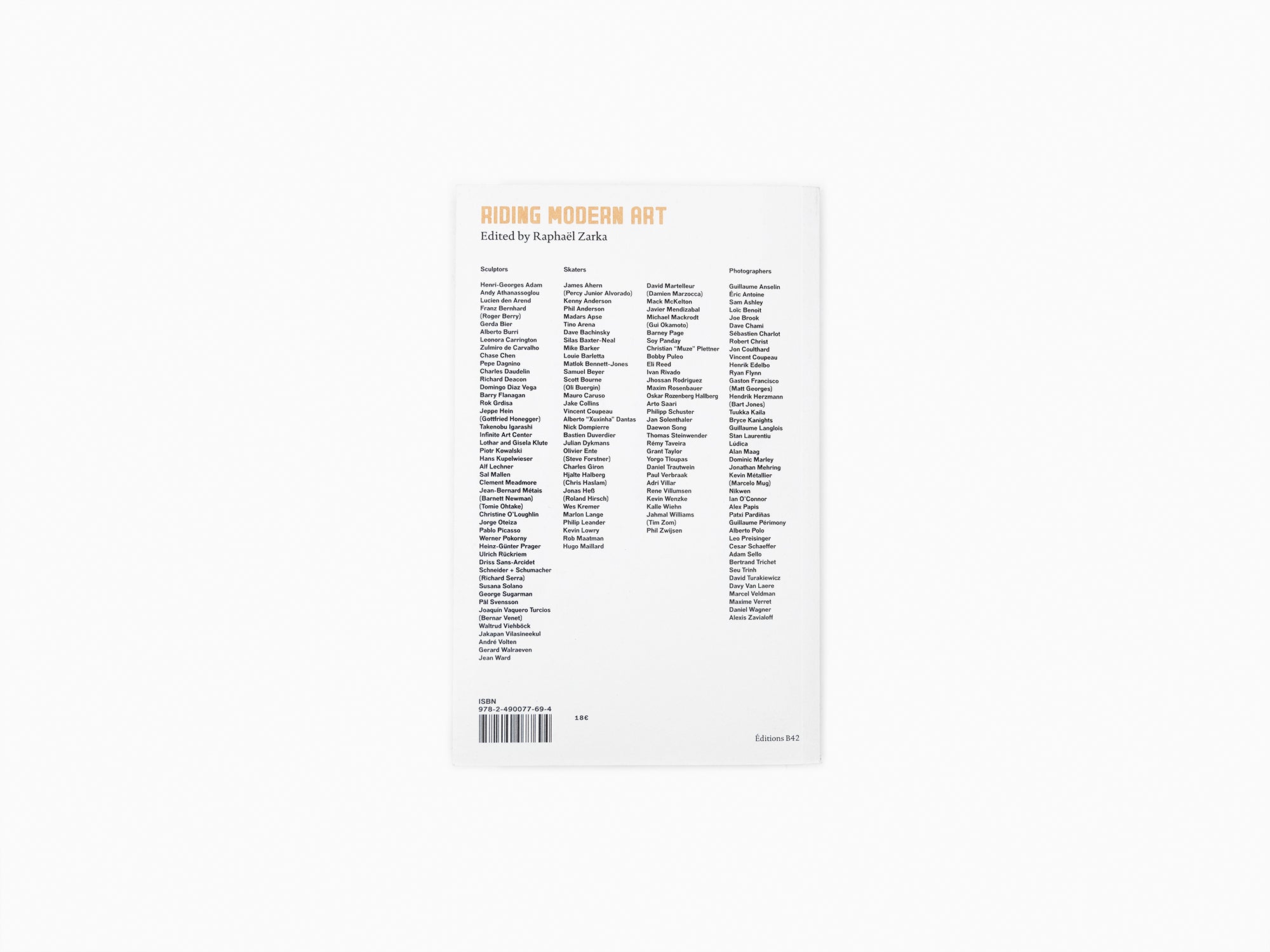 Raphaël Zarka - Riding Modern Art