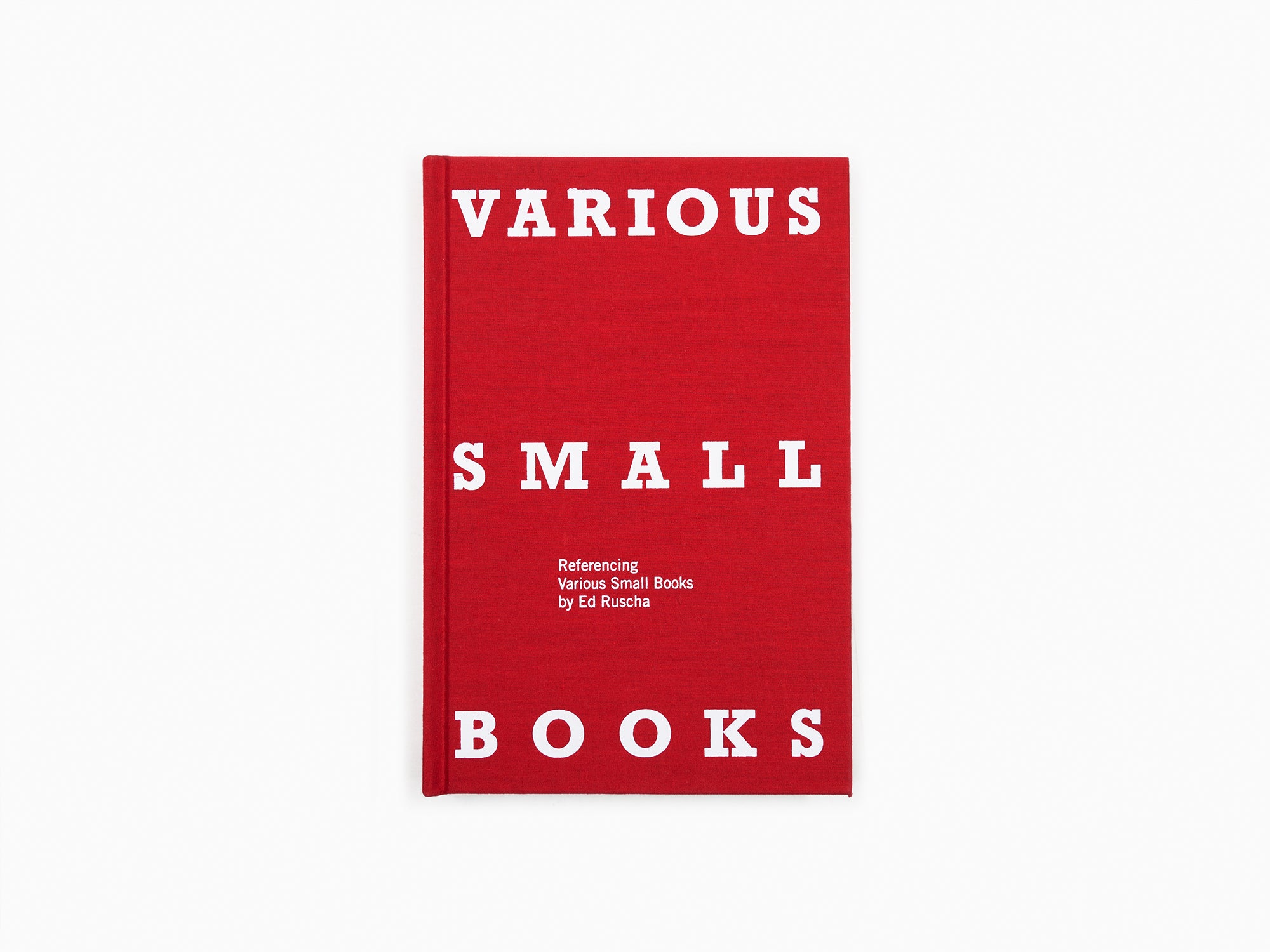Various Small Books - Referencing Various Small Books by Ed Ruscha
