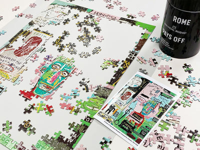 Jean-Michel Basquiat - "In Italian" Puzzle