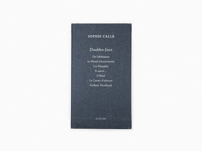 Sophie Calle - Doubles-Jeux (box set)