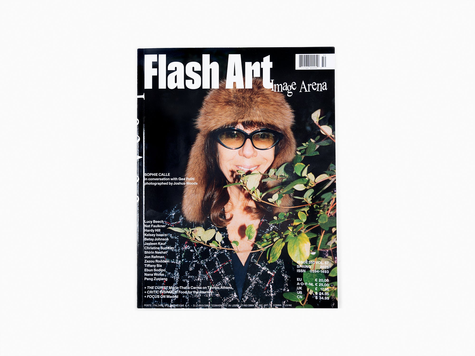 Sophie Calle - Flash Art Issue Spring 2025