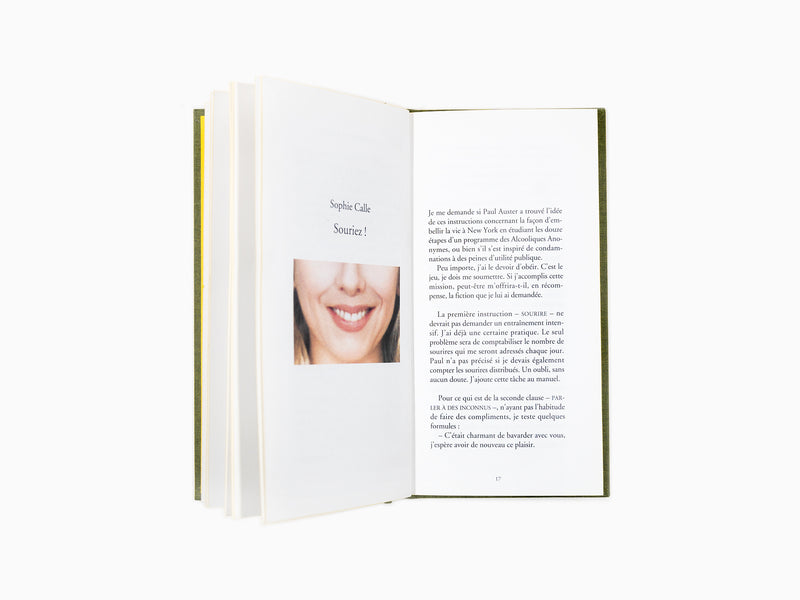 Sophie Calle - Gotham handbook (Livre VII)