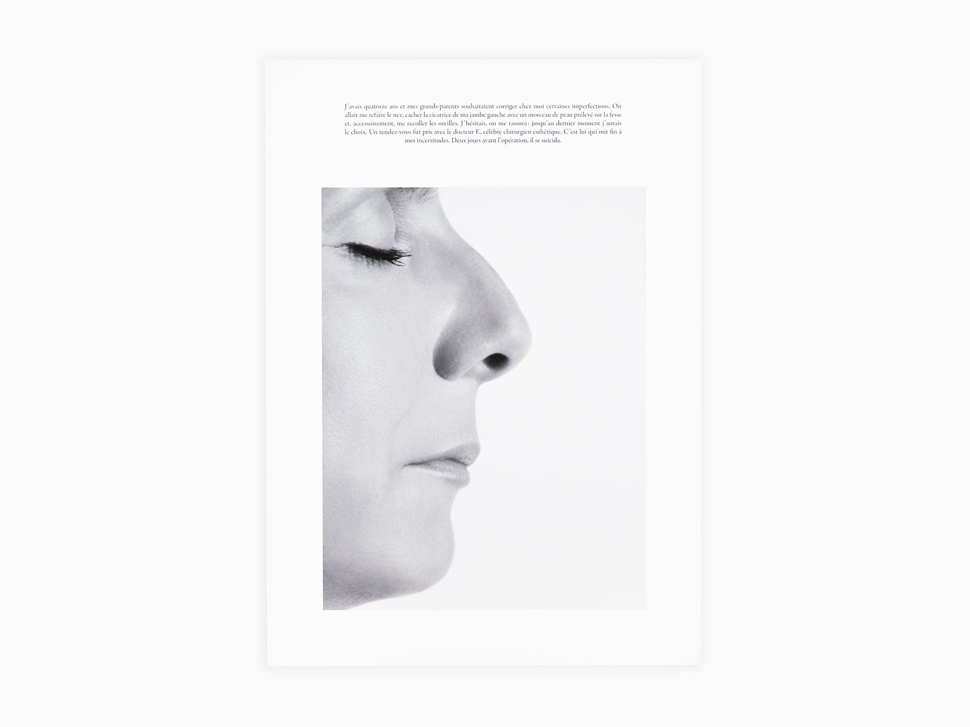 Sophie Calle - Le nez