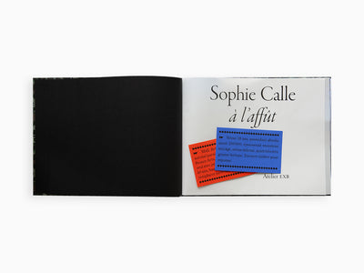 Sophie Calle - On the Hunt (french edition)