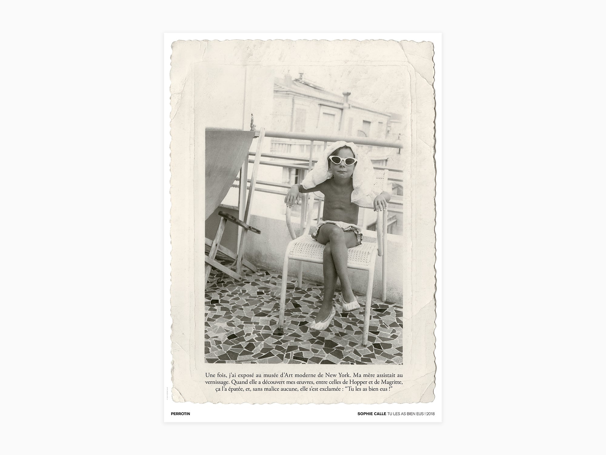 Sophie Calle - Tu les as bien eus ! (standard poster)