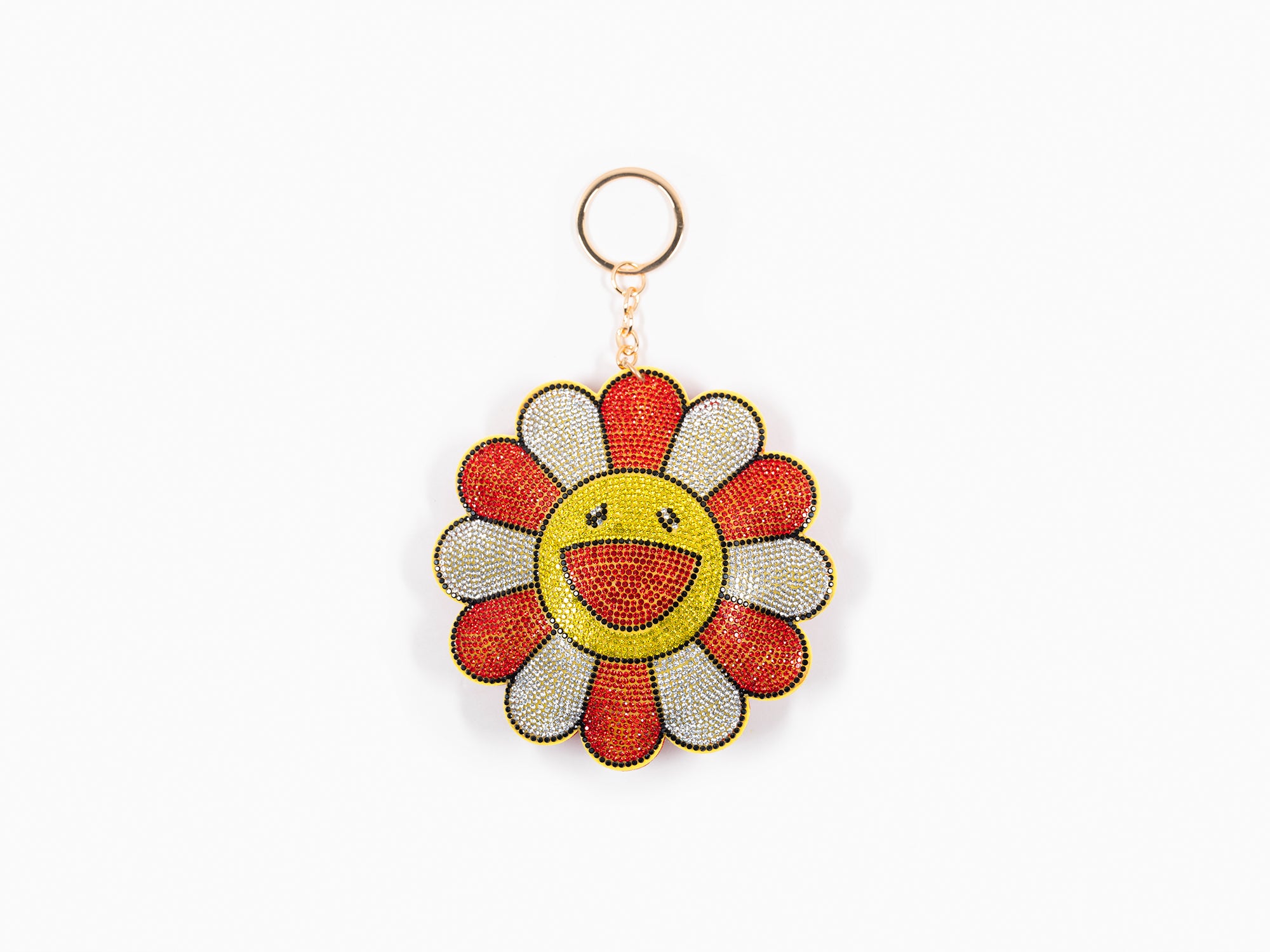 Takashi Murakami - Flower Glitter Keychain