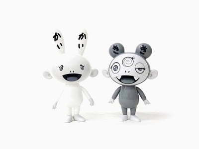 Takashi Murakami - Kaikai & Kiki - Black & White Version (PVC Figure)