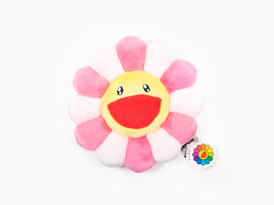 Takashi MURAKAMI - Flower Cushion - 30 cm - Pink (red mouth)