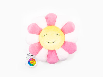 Takashi MURAKAMI - Flower Cushion - 30 cm - Pink (red mouth)