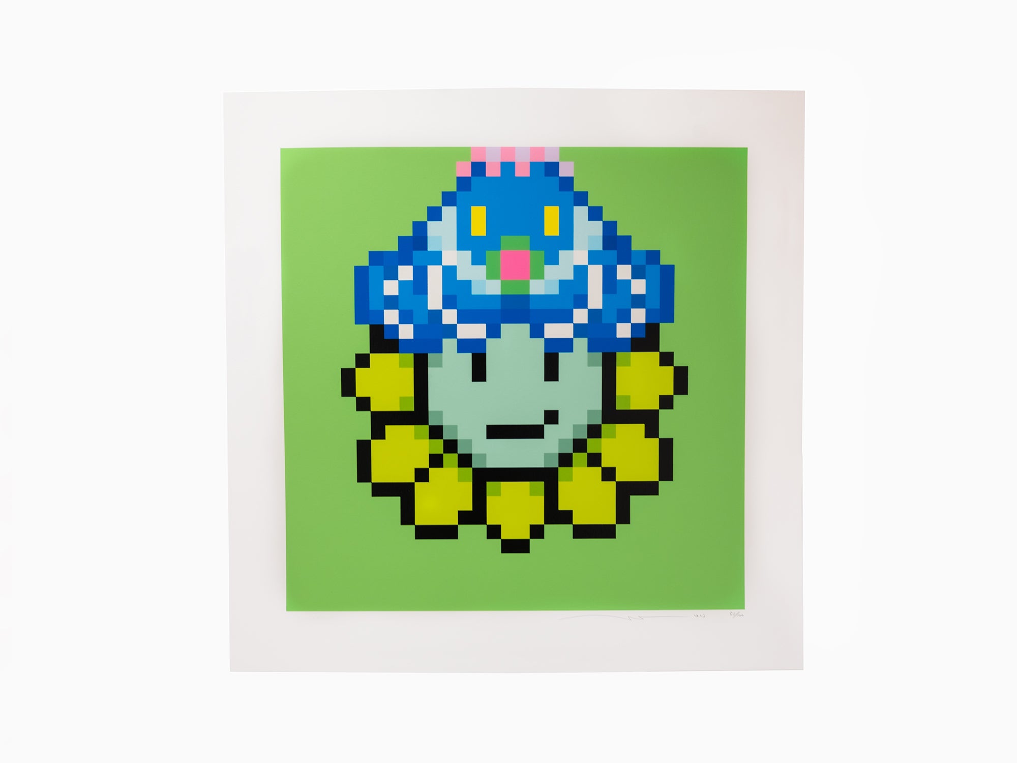 Takashi Murakami - Murakami.Flower #11427 Casquette Octopus bleue