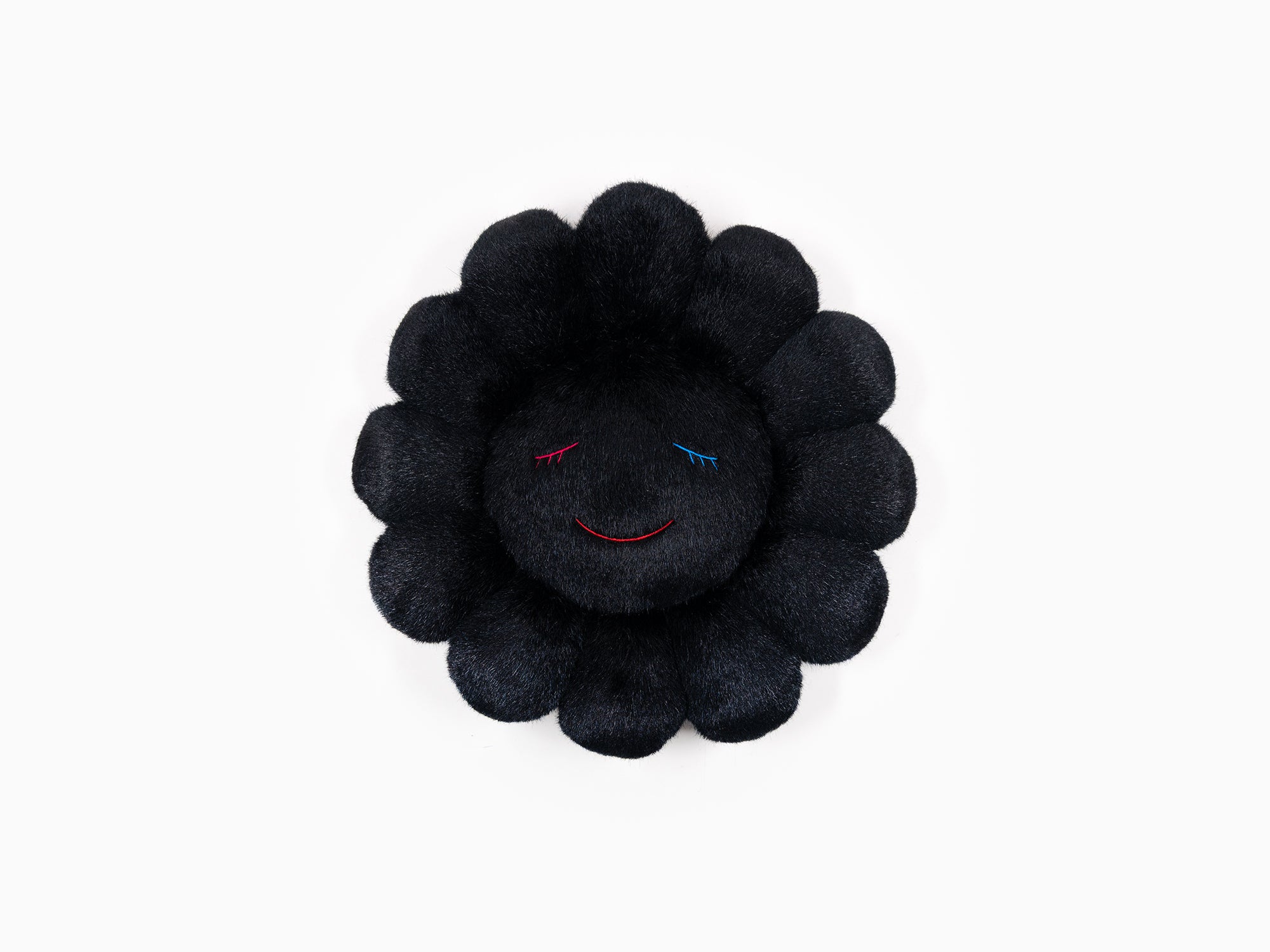 Takashi Murakami - Flower cushion 30 cm - Black
