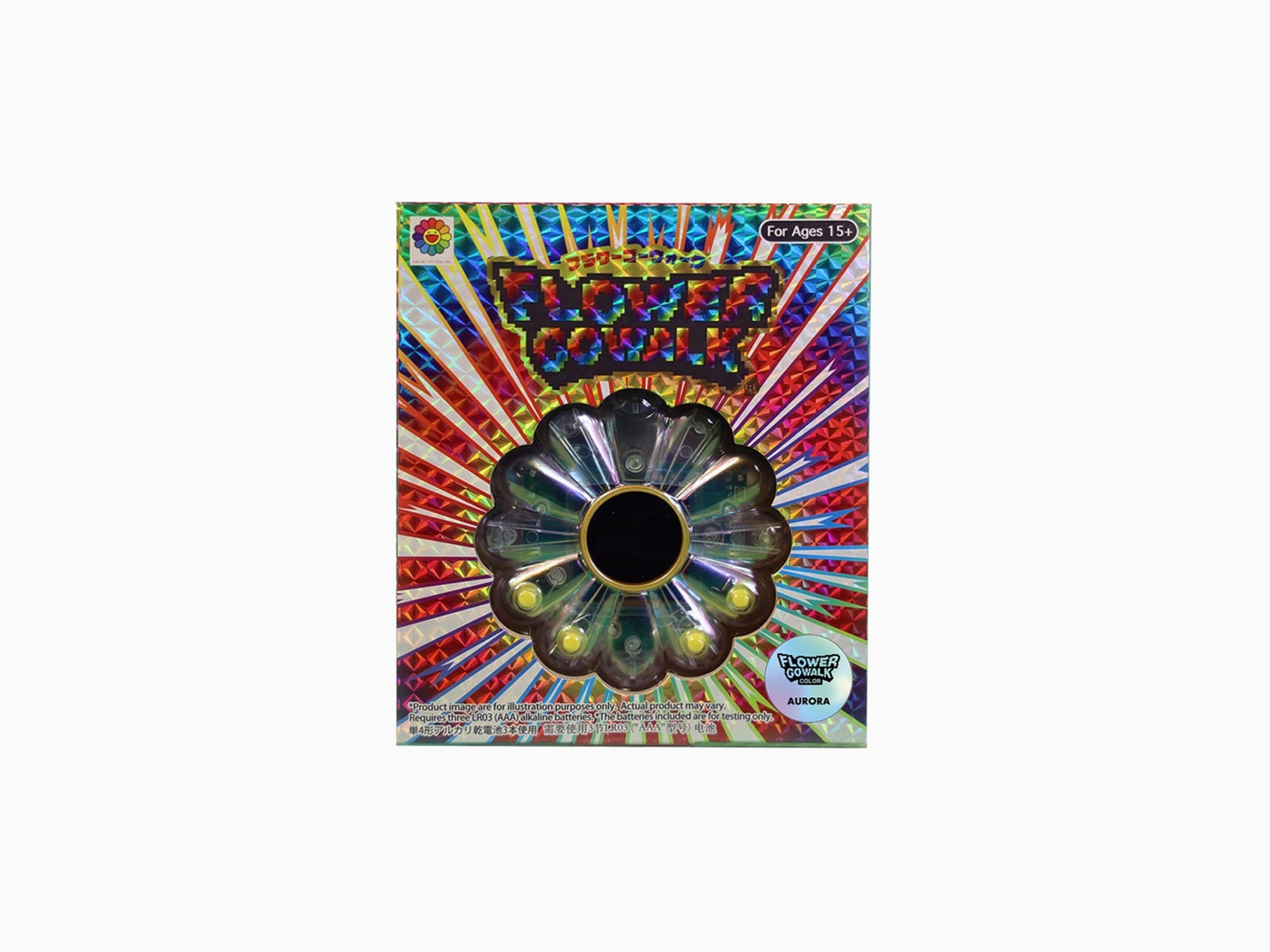 Takashi Murakami - FLOWER GO WALK COLOR / Aurora (WITH FLOWER GO WALK CARD)