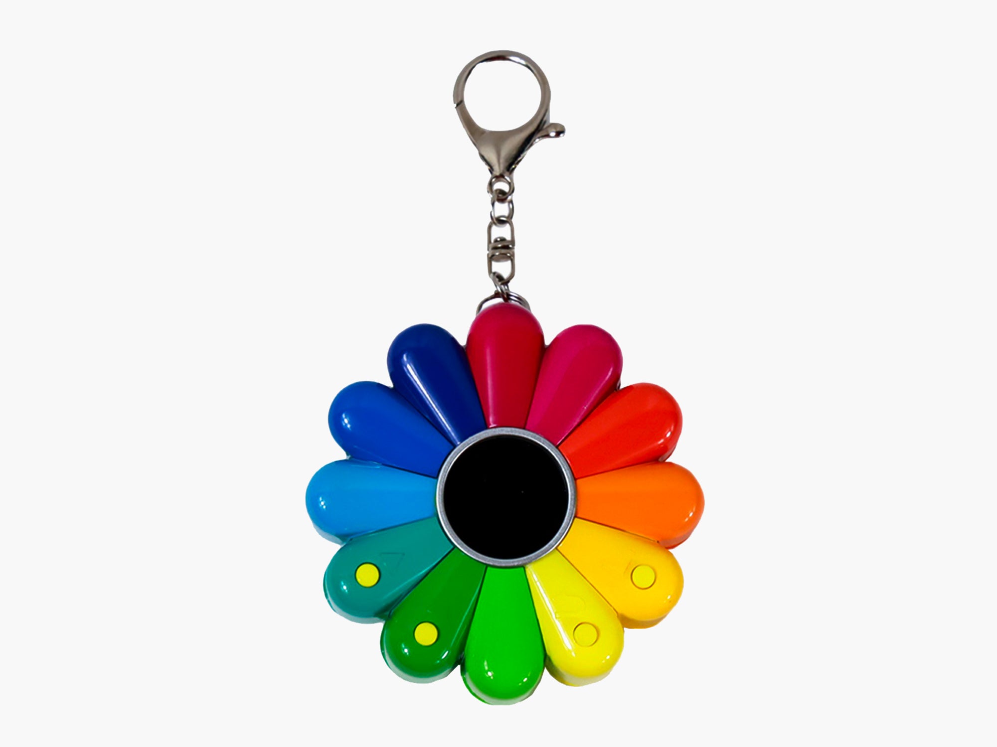 Takashi Murakami - FLOWER GO WALK COLOR / Rainbow x Clear (with FLOWER GO WALK CARD)
