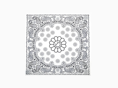 Takashi Murakami - Flower Paisley Bandana