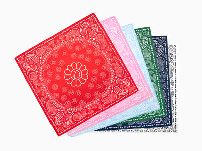 Takashi Murakami - Flower Paisley Bandana