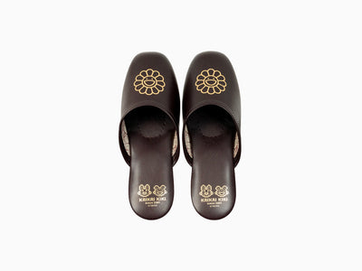 Takashi Murakami - Chaussons en vinyle à fleurs