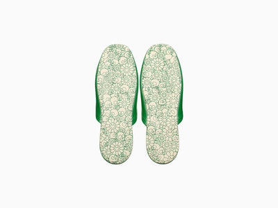 Takashi Murakami - Chaussons en vinyle à fleurs