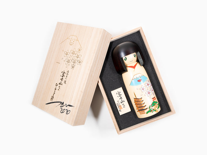 Takashi Murakami - Fujisan-chan Kokeshi dolls