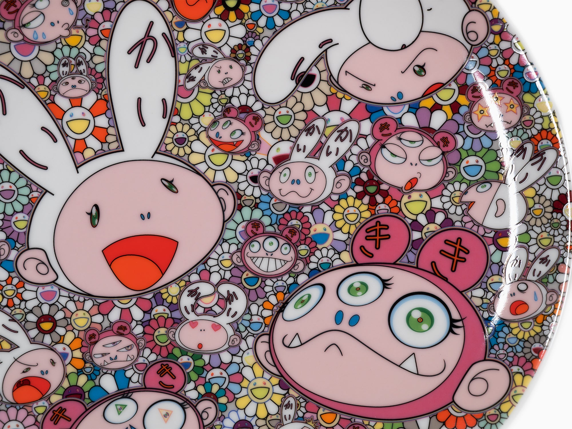 Takashi Murakami - KAIKAI&KIKI Commemorative plate